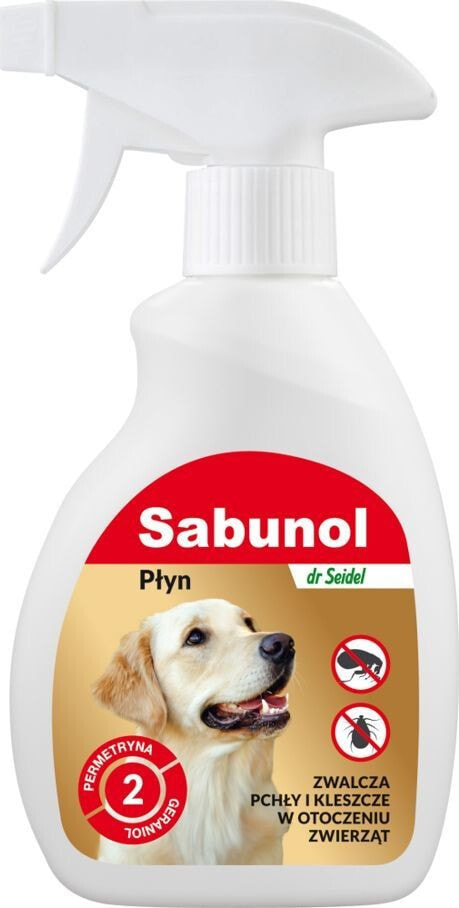 SABUNOL SABUNOL- Płyn do zwalczania pcheł w otoczeniu zwierząt 250ml
