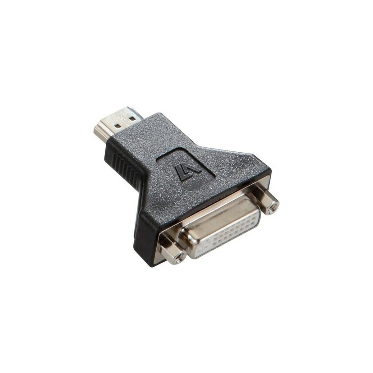 Адаптер DVI-D—HDMI V7 V7E2HDMIMDVIDF-ADPTR Чёрный
