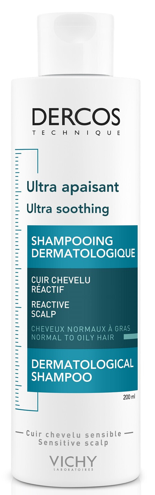 VICHY Dercos Ultra Soothing Schampo 200m