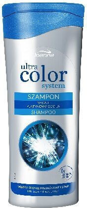 Joanna Ultra Color System Shampoo Conditioner Оттеночный шампунь и кондиционер с антижелтым эффектом для очень светлых осветленных волос 200 мл