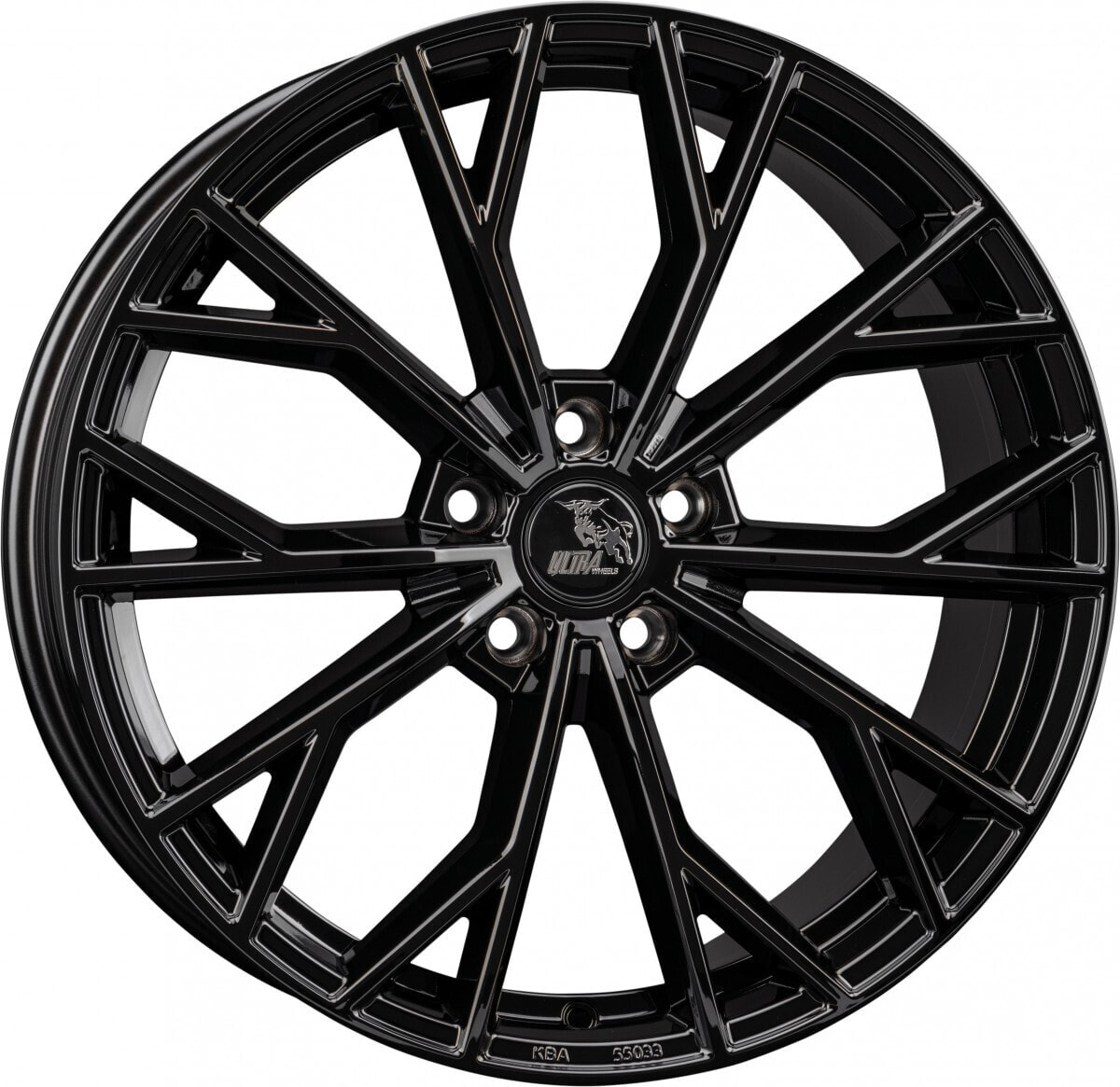 Колесный диск литой Ultra Wheels UA23 RS Evo black 8x18 ET45 - LK5/112 ML66.5
