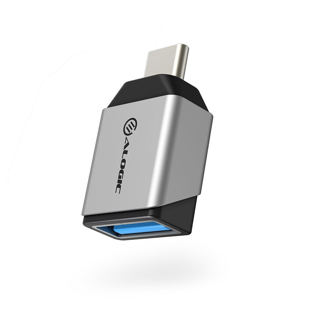 ALOGIC ULCAMN-SGR кабельный разъем/переходник USB C USB A Серый