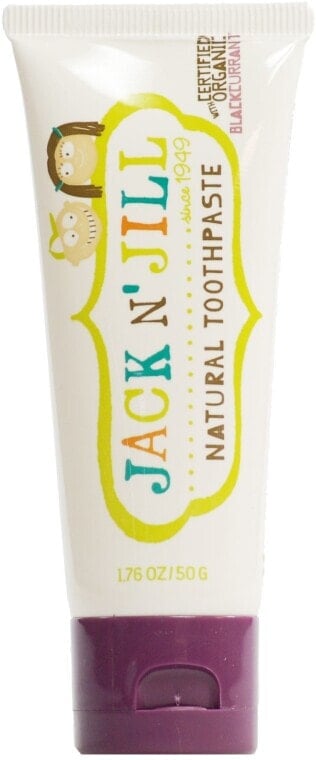 Natürliche Kinderzahnpasta mit schwarzem Johannisbeergeschmack - Jack N' Jill Natural Toothpaste Blackcurrant