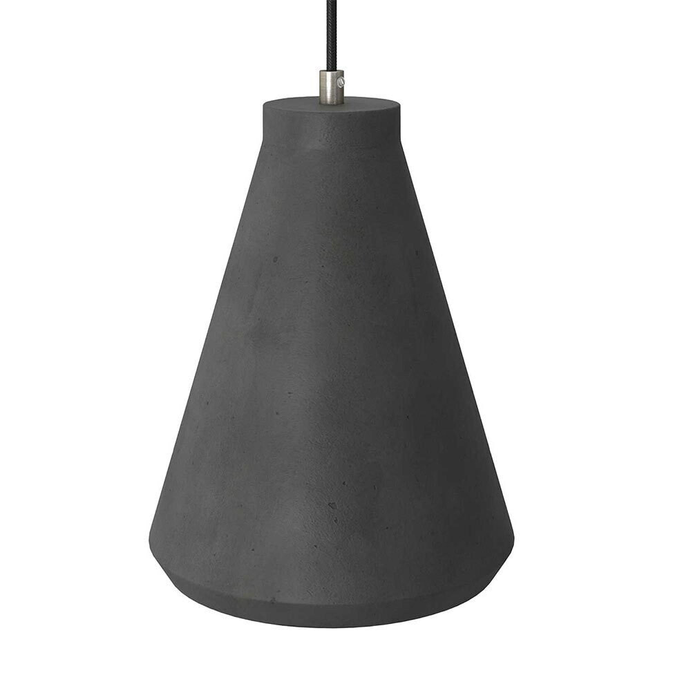 CREATIVE CABLES Concrete Funnel Lampshade