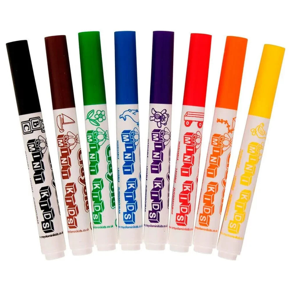 felt-tip pens Crayola 03.8324R (8 pcs)