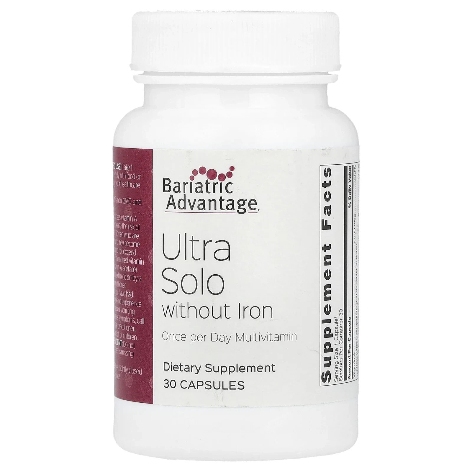 Ultra Solo without Iron, 30 Capsules