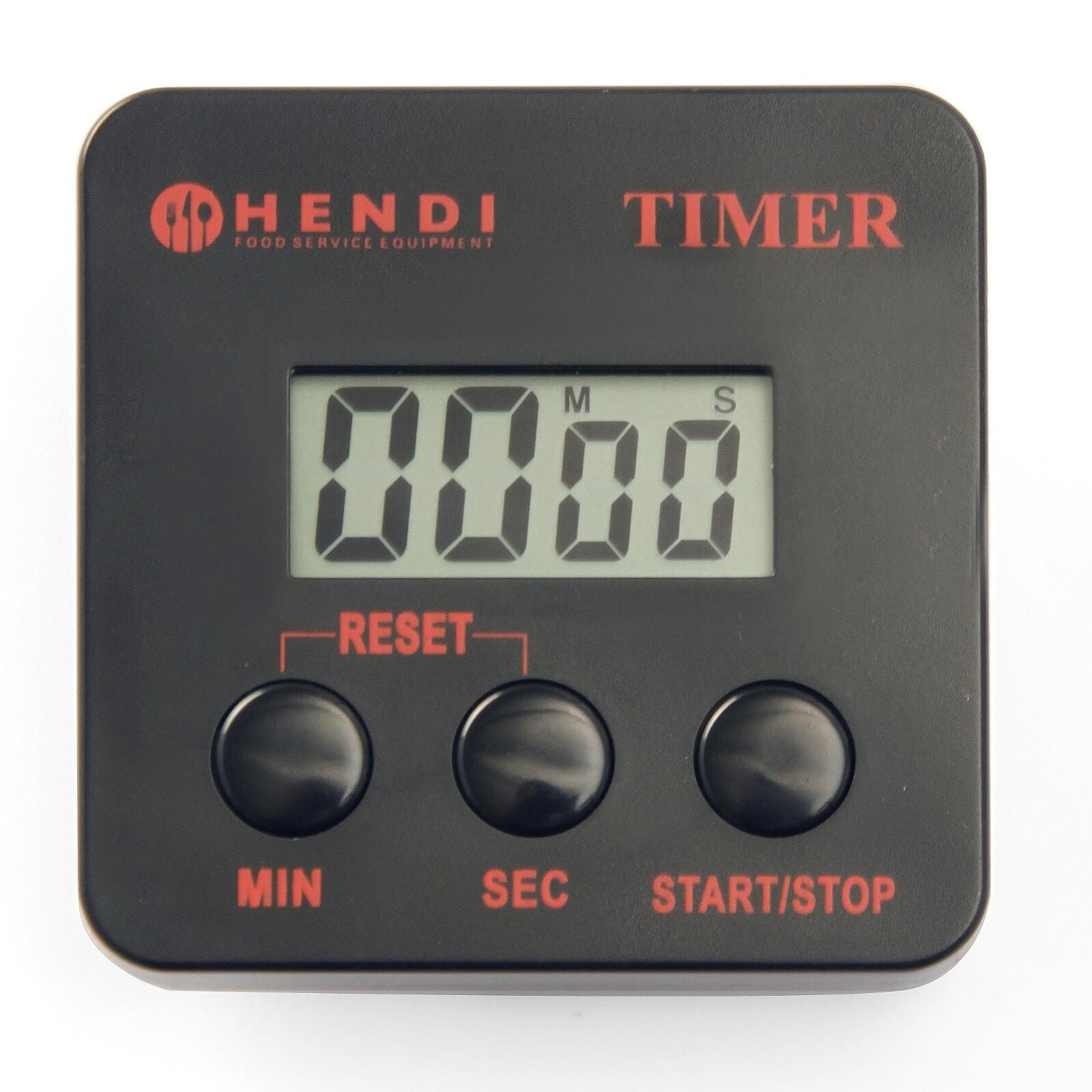 Digital kitchen timer countdown timer with clip - Hendi 271155