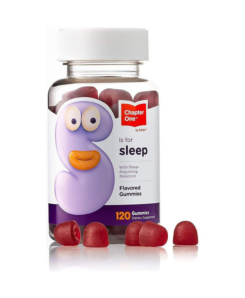 Zahler chapter One Melatonin Sleep Support - 120 Flavored Gummies