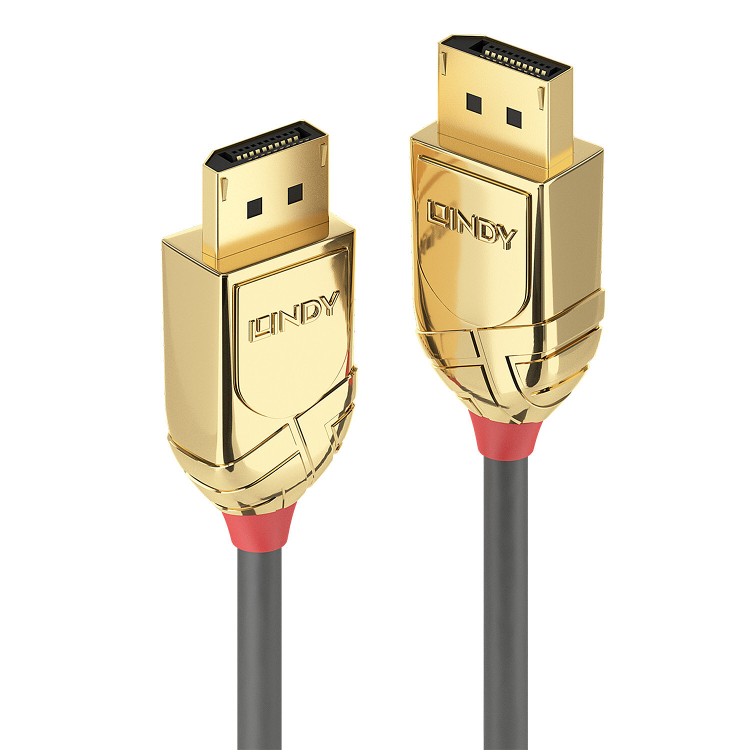 Lindy 36297 DisplayPort кабель 15 m Золото