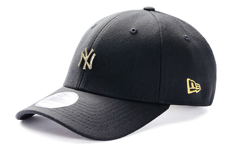 New Era 纽亦华 金属logo系列 NY经典弯檐棒球帽 / Кепка New Era logo NY 12727827