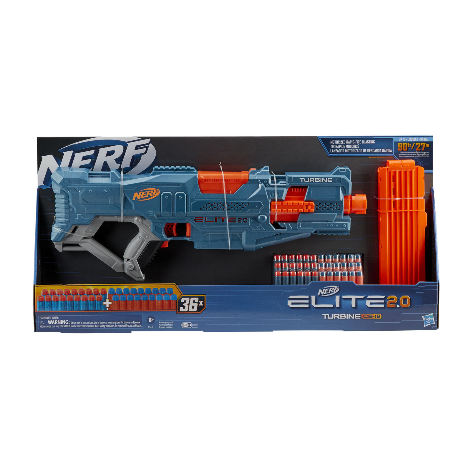 Hasbro Nerf Elite 2.0 Turbine CS-18 E9481EU4