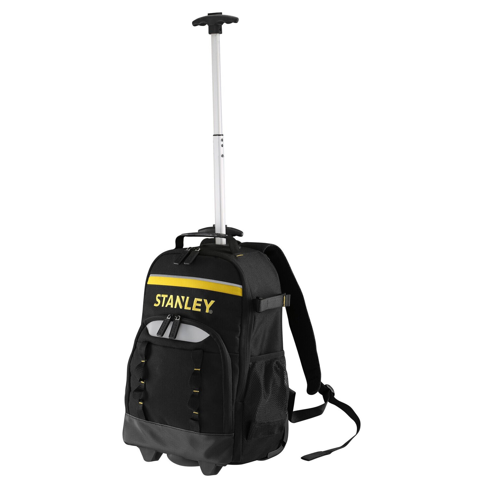 Stanley Essential Rucksack mit Teleskopgriff und Rädern, 15 kg Ladefähigkeit