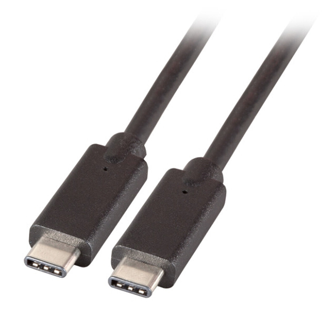 M-CAB 1.0M USBC CABLE 100W 20GBIT BLACK - USB 3.2 GEN.2X2 (7001331) - Cable - Digital