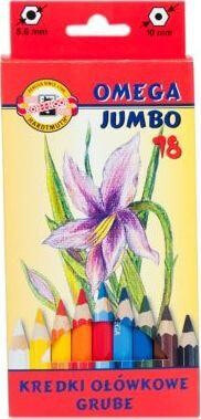 Koh I Noor Omega Jumbo 18 colors