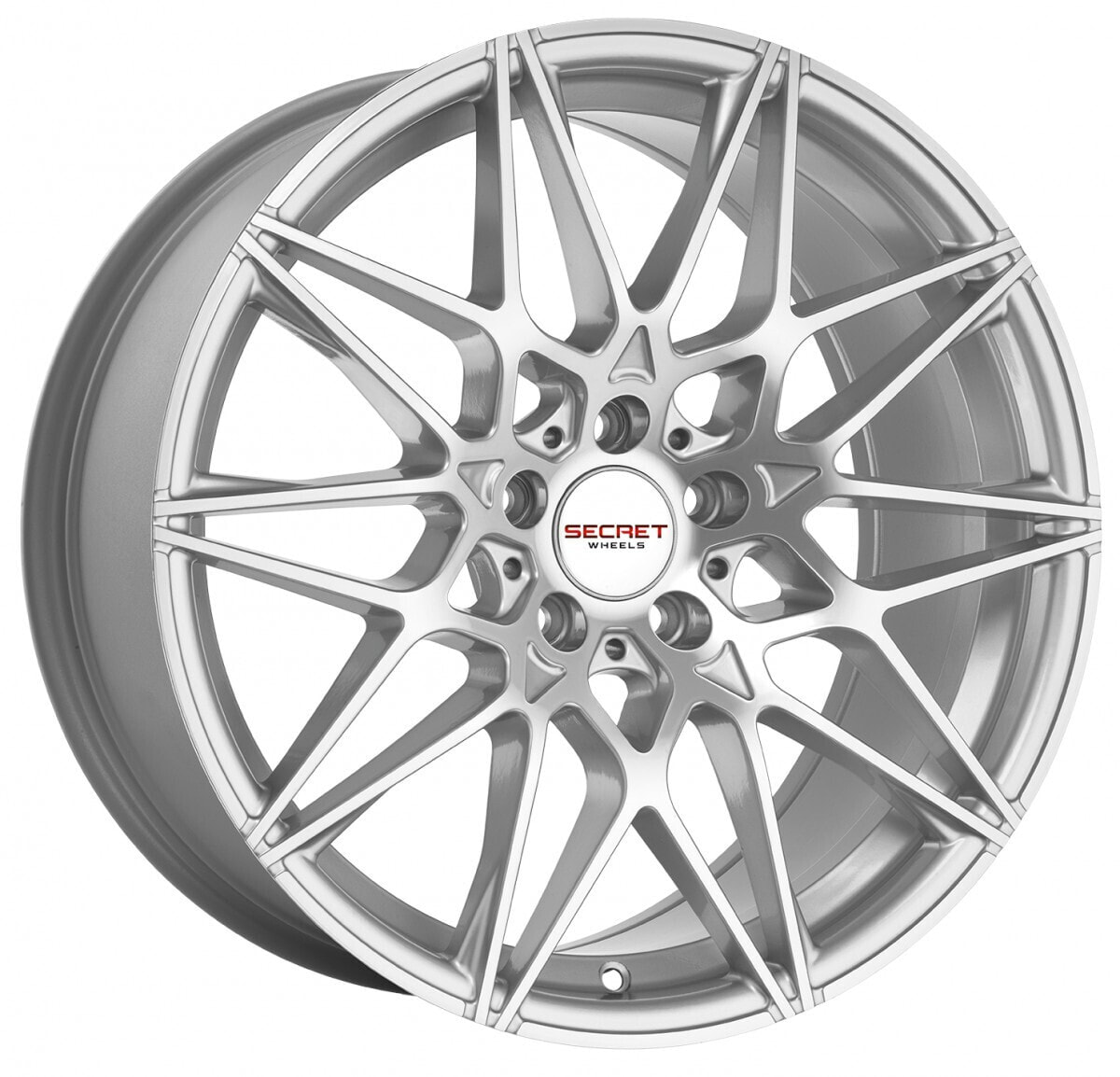 Колесный диск литой Secret Wheels SW2 silver polish 8x18 ET25 - LK5/112 ML66.7