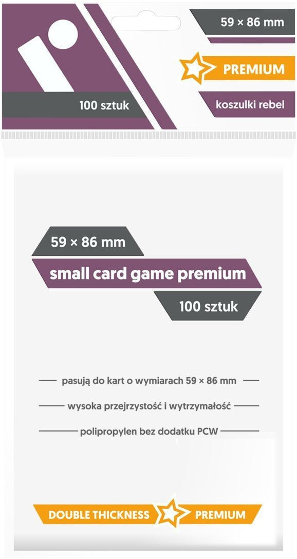 Rebel Koszulki Small Card GP 59x86 (100sztuk)
