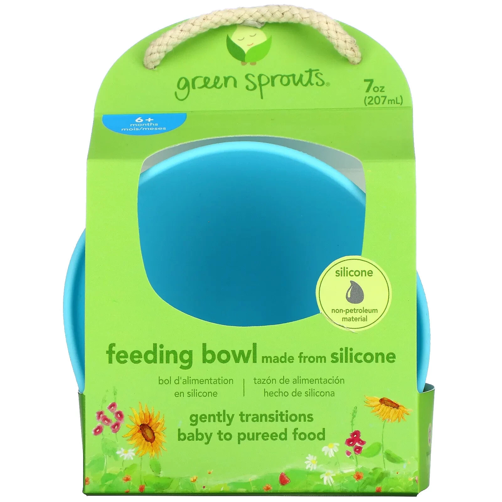 Green Sprouts, Кормушка, для детей от 6 месяцев, розовая, 1 миска