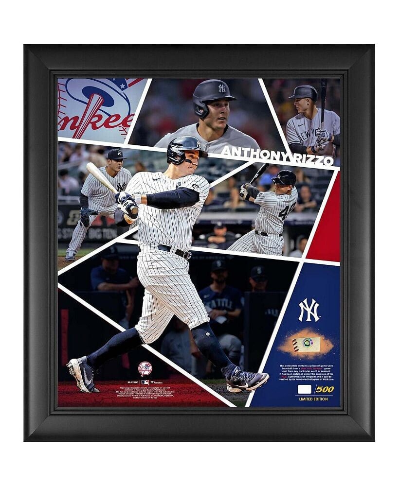 Fanatics Authentic anthony Rizzo New York Yankees Framed 15