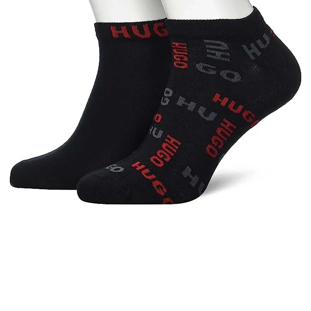 HUGO As Logoallover Cc 10249362 Socks 2 Pairs