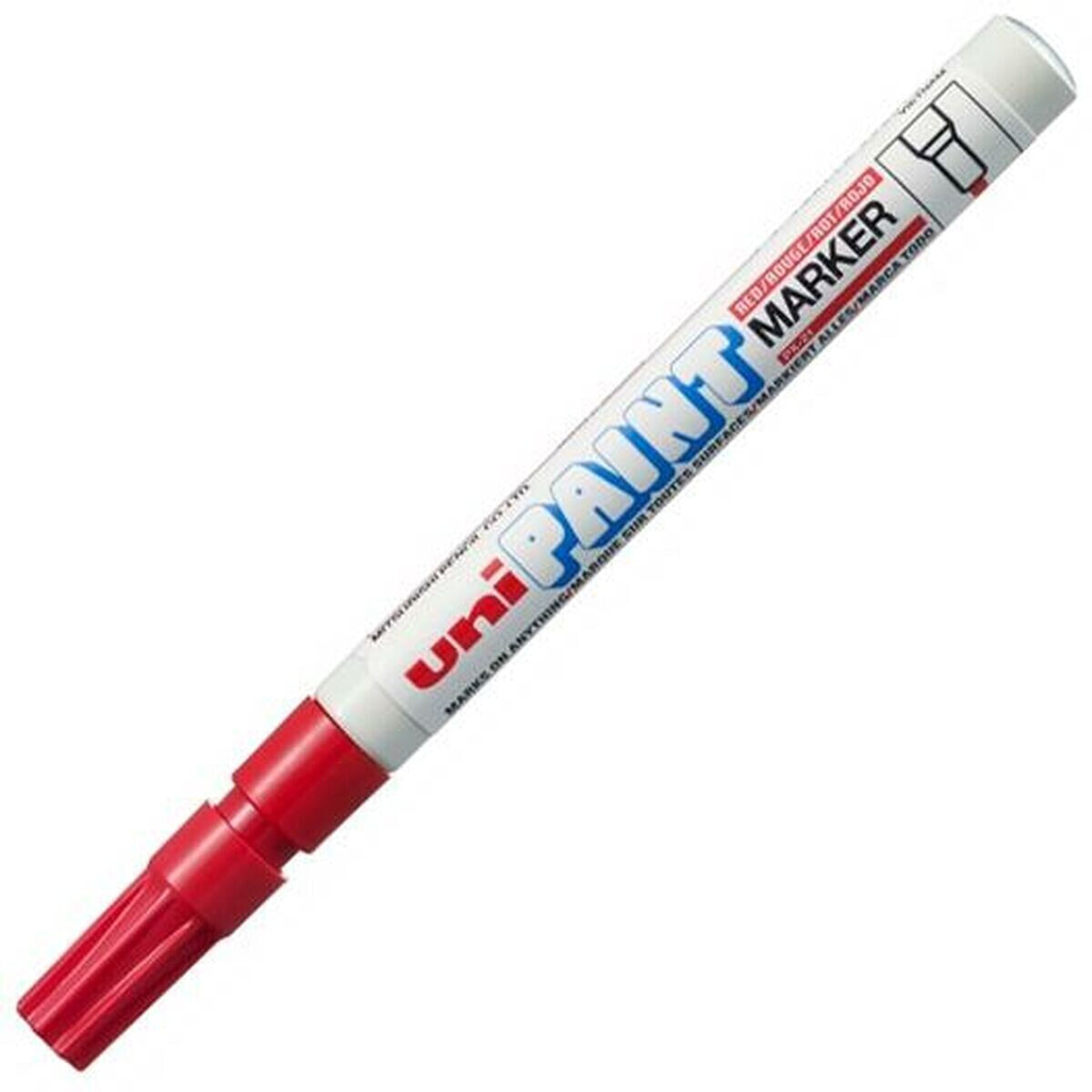 Постоянный маркер Uni-Ball Paint PX-21L Красный 12 Предметы