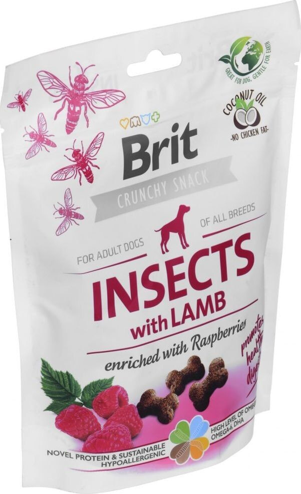 Лакомство для собак Brit Przysmak Brit Care Dog Insect&Lamb 200g