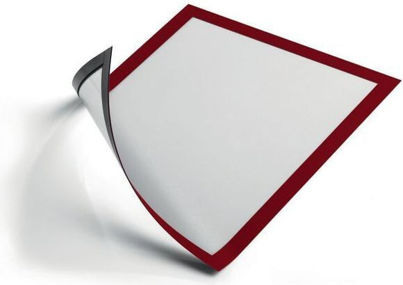 Durable Magnetic frame DURAFRAME A4, red, 5 pieces (DUR468)