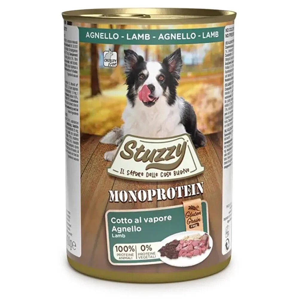 STUZZY Monoprotein lamb wet dog food 400g