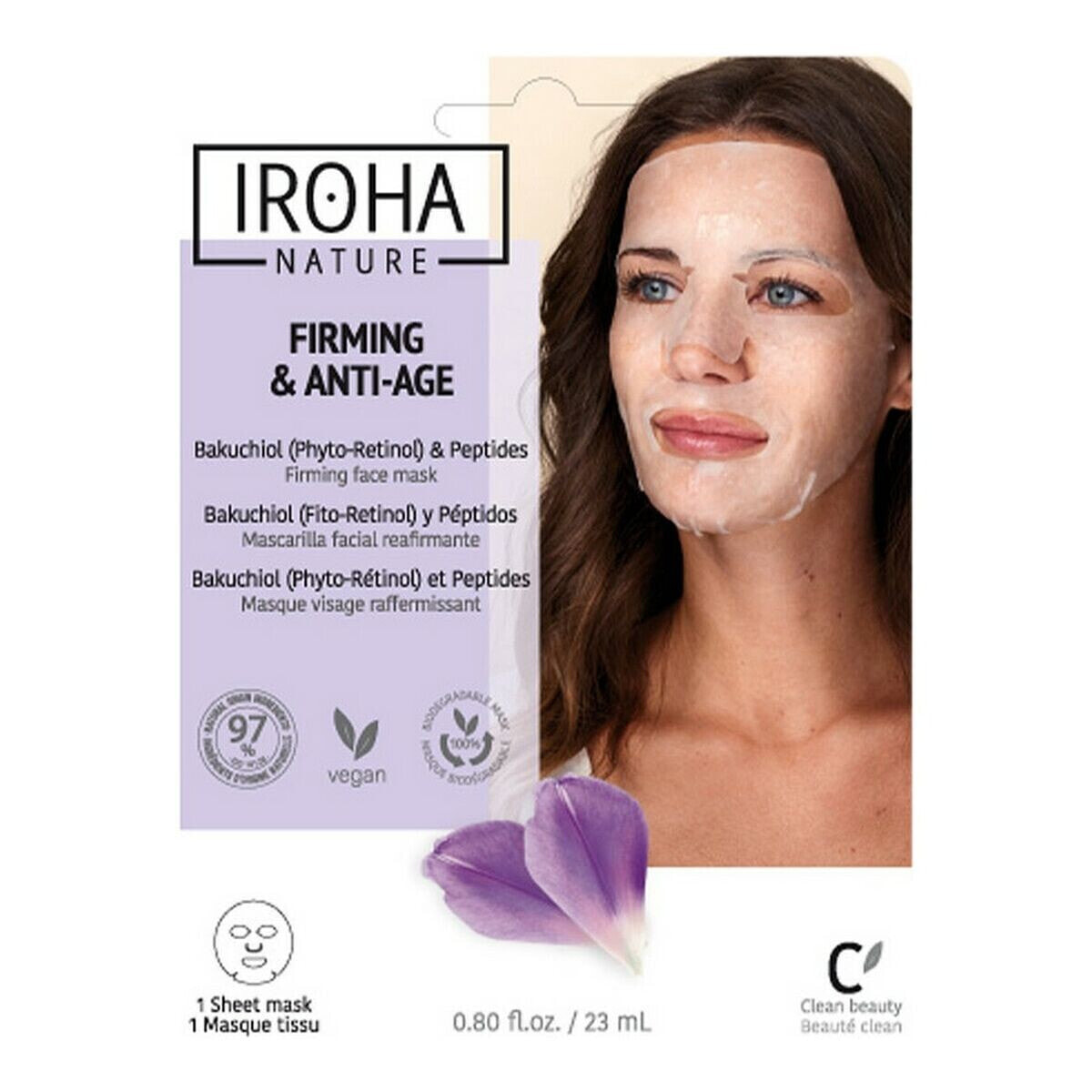 Подтягивающая маска для лица Iroha Firming Age 23 ml