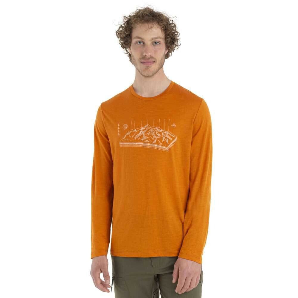 ICEBREAKER 150 Tech Lite II Alps 3D Merino Long Sleeve Base Layer