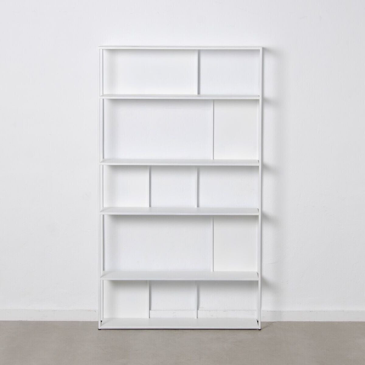 Shelves SQUARE 100 x 22 x 175 cm Metal White