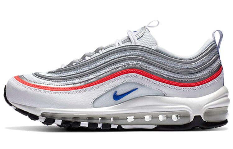 Nike Air Max 97 Essential 低帮 跑步鞋 女款 灰蓝红 / Кроссовки Nike Air Max 97 Essential CZ6087-101