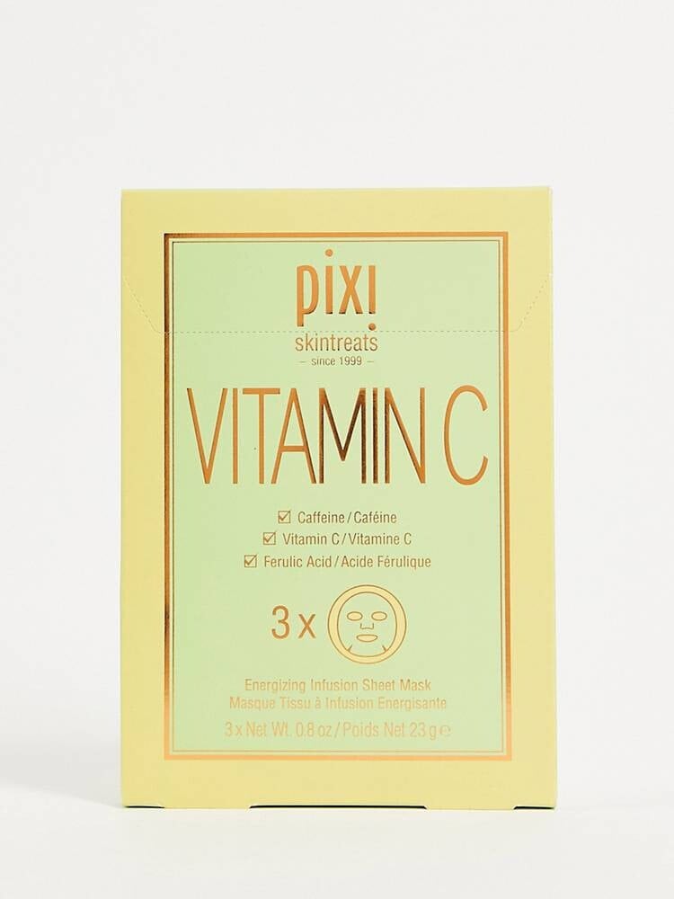 Pixi – Brightening & Firming – Straffende und aufhellende Gesichtsmaske mit Vitamin C (3 Stck.)