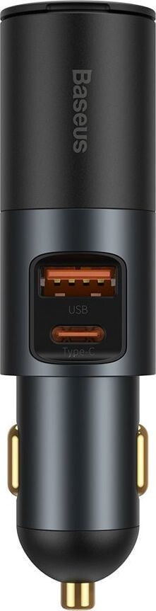 Ładowarka Baseus Share Together 1x USB-A 1x USB-C 3 A (BSU2782GRY)