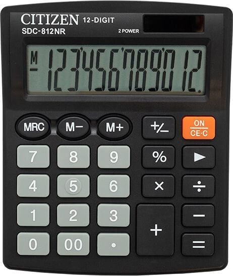 Citizen SDC812NR calculator