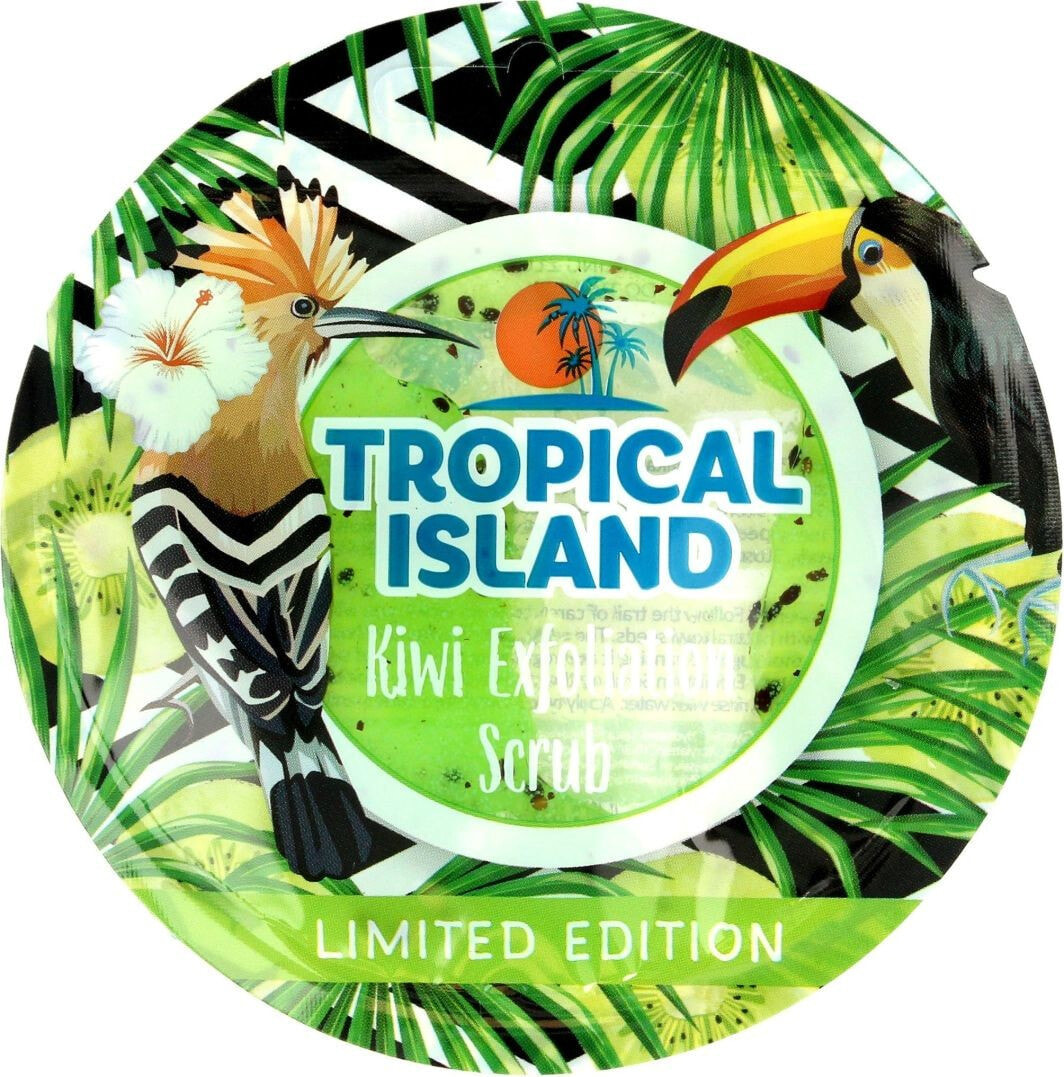 Marion Tropical Island Kiwi Scrub Отшелушивающий кислотный скраб для лица 10 г
