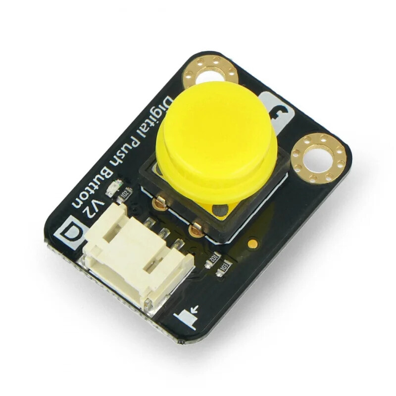 DFRobot Gravity - digital button Tact Switch - yellow