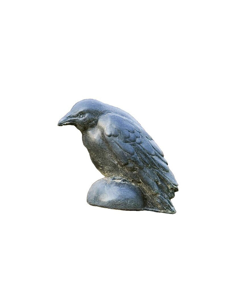 Small Raven Garden Statue