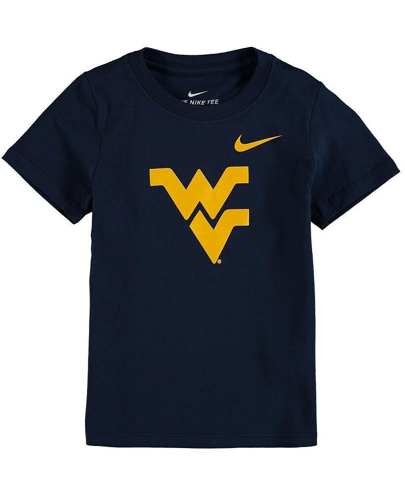 Nike toddler Boys and Girls Navy West Virginia Mountaineers Logo T-shirt