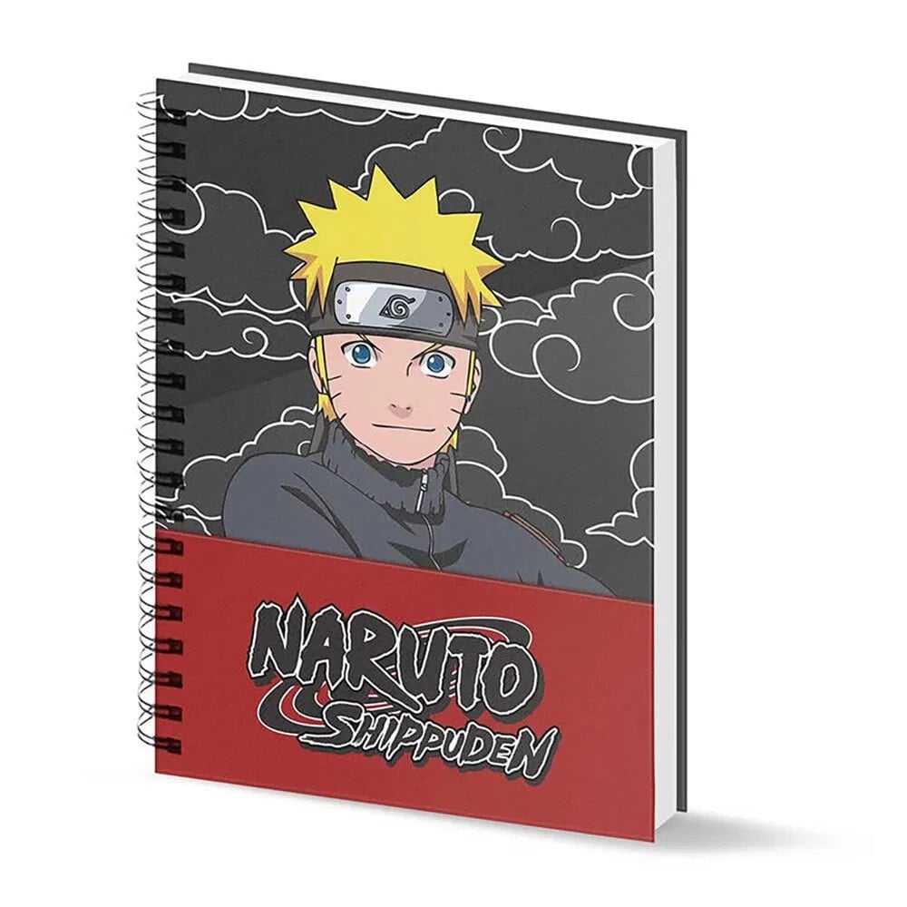 KARACTERMANIA A4 Notebook Naruto Shippuden Clouds