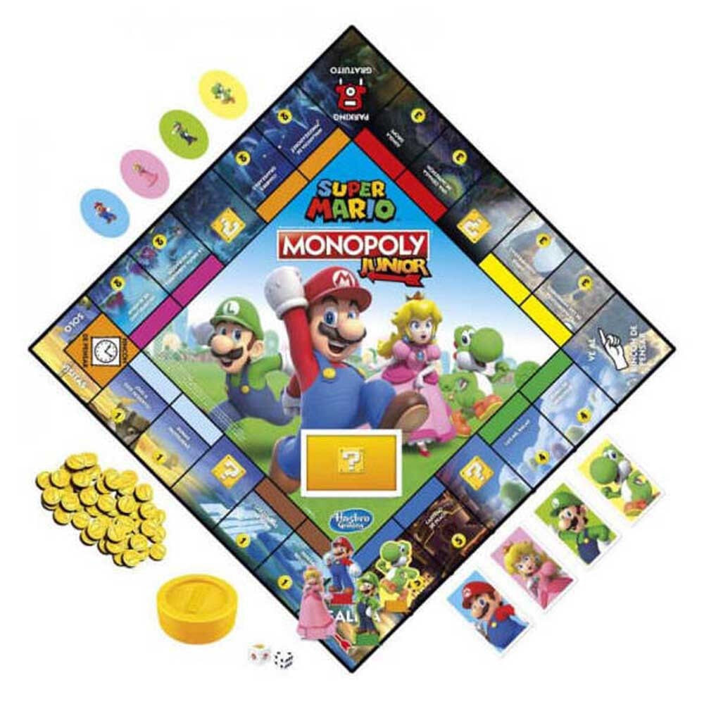 MONOPOLY Junior Super Mario Spanish Board Game