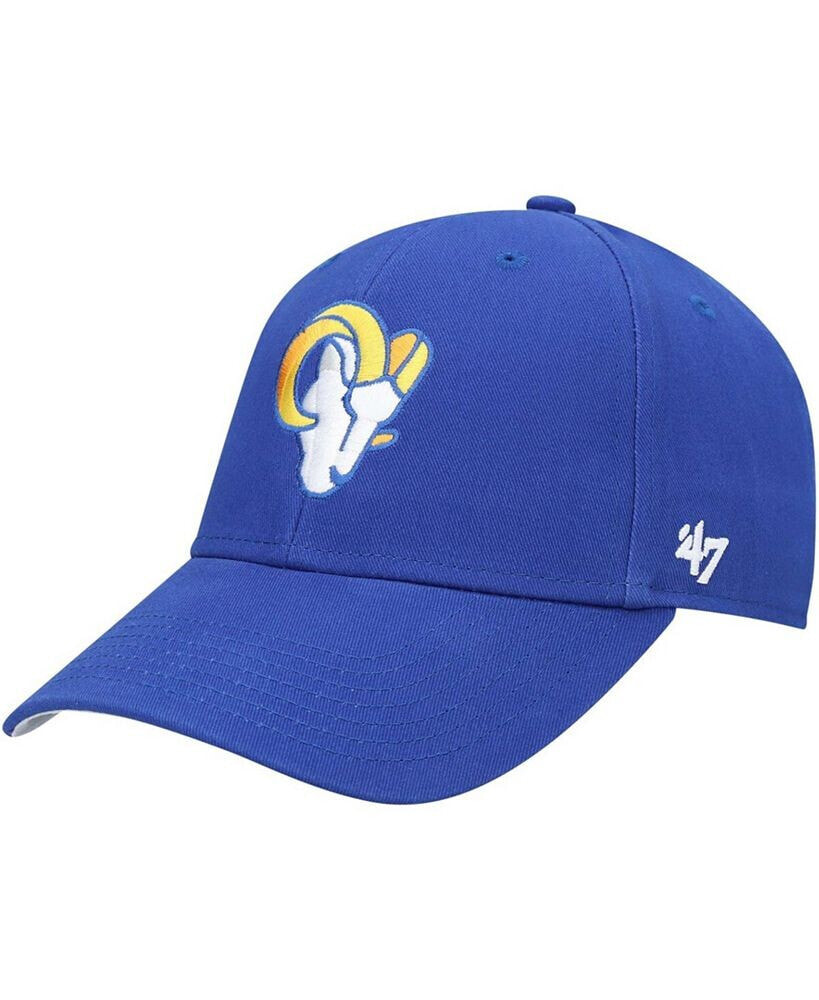 '47 Brand boys Royal Los Angeles Rams Basic Secondary MVP Adjustable Hat