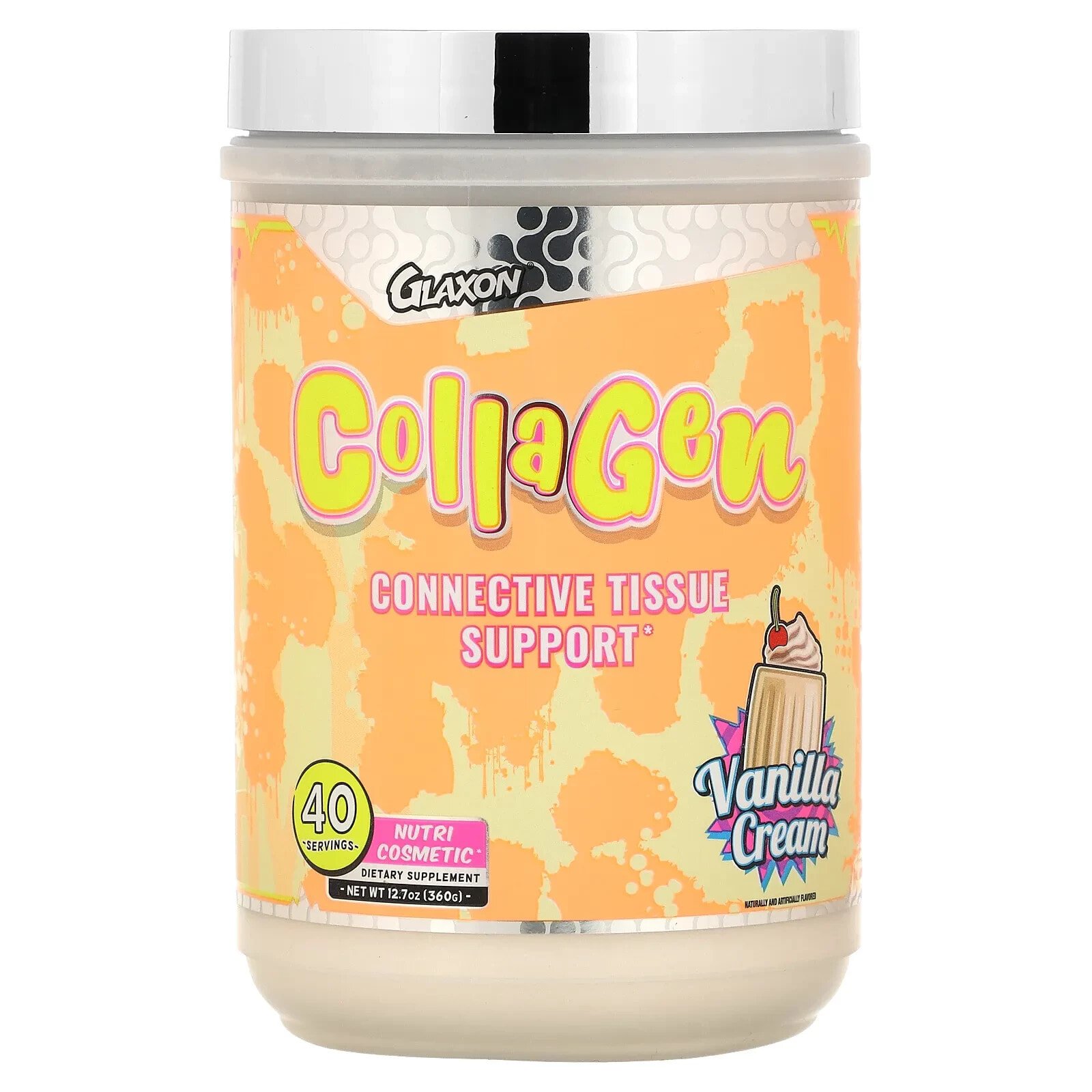 Collagen, Vanilla Cream, 12.7 oz (360 g)