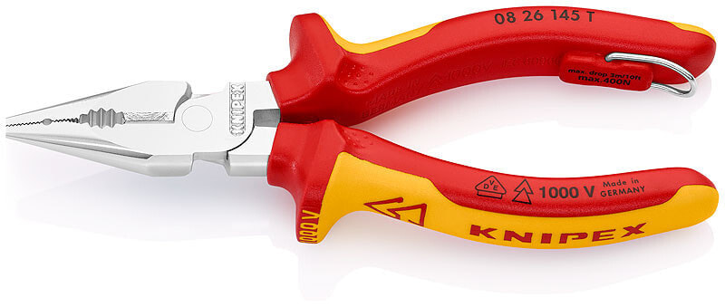 Пассатижи удлиненные электроизолированные Knipex 08 26 145 T KN-0826145T