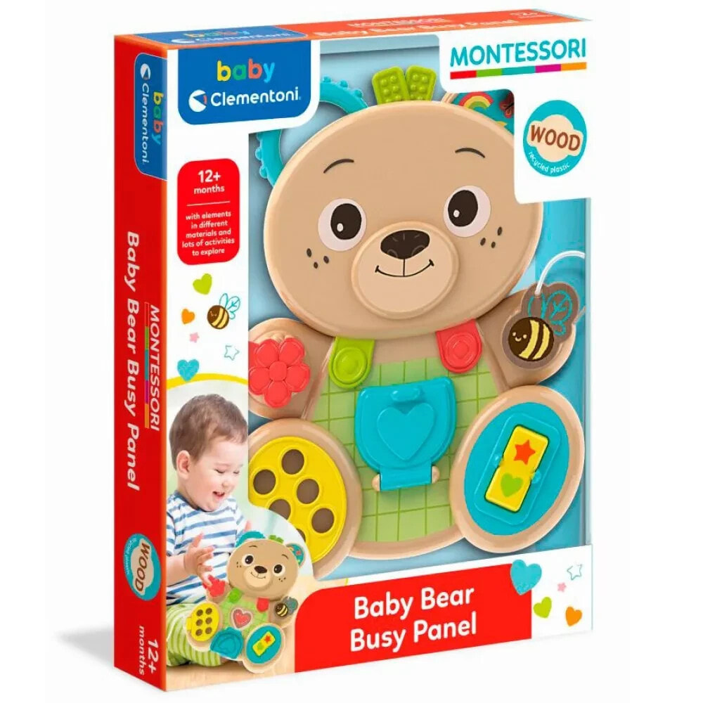 CLEMENTONI Montessori Activity Bear