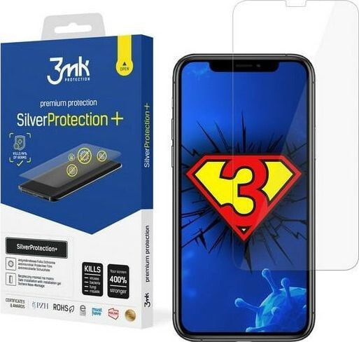 3MK 3MK Silver Protect + iPhone XS Max / 11 Pro Max, Antimicrobial Wet Film