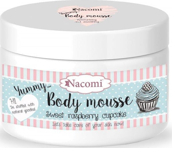 Крем или лосьон для тела Nacomi Body Mousse Malinowa Babeczka 180ml