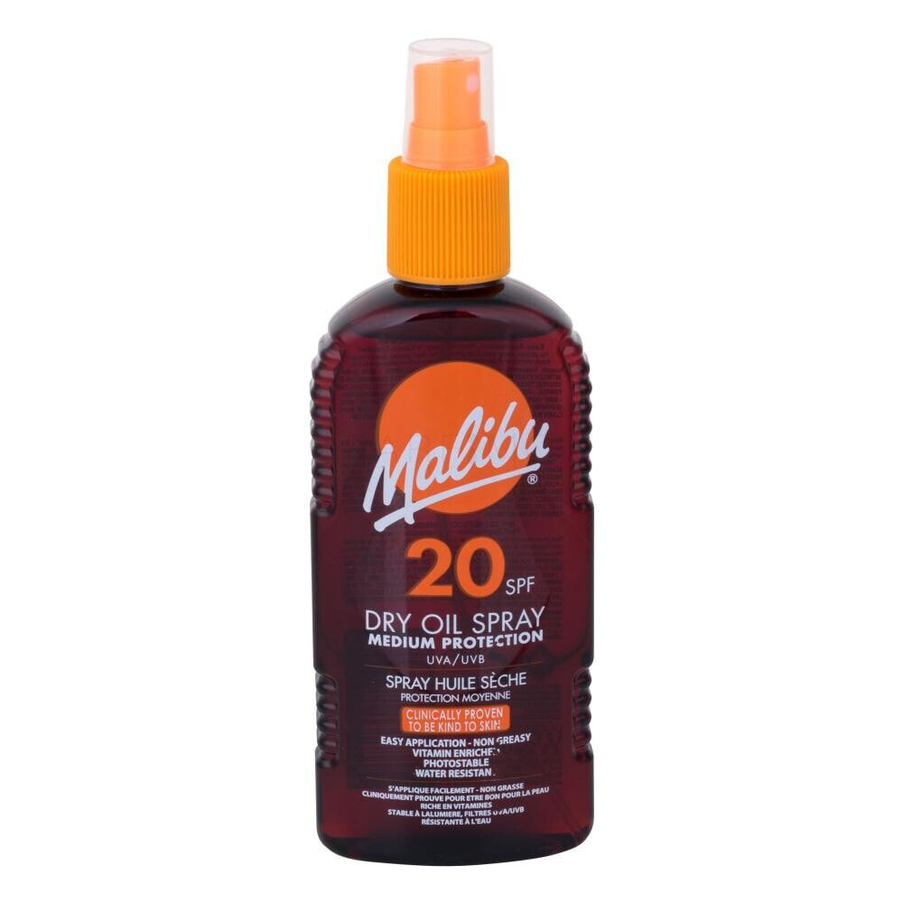 Malibu Dry Oil Spray SPF15 200 ml sonnenschutz wasserfest unisex