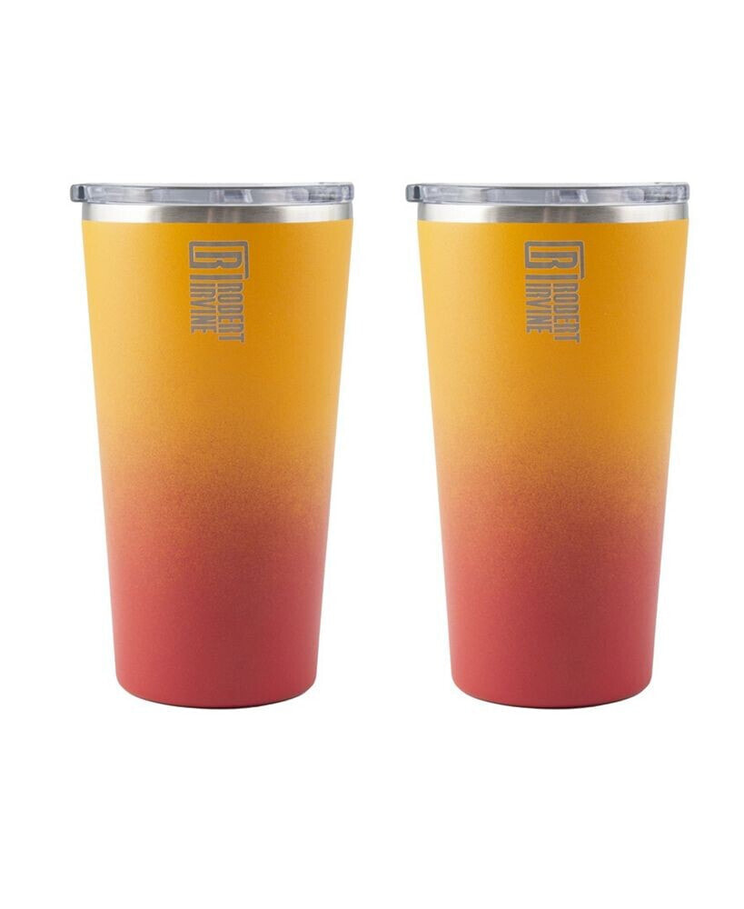 Cambridge robert Irvine by Insulated Highballs, Set of 2