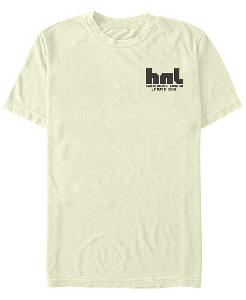 Men's Stranger Things Hawkins National Laboratory Short Sleeve T-shirt