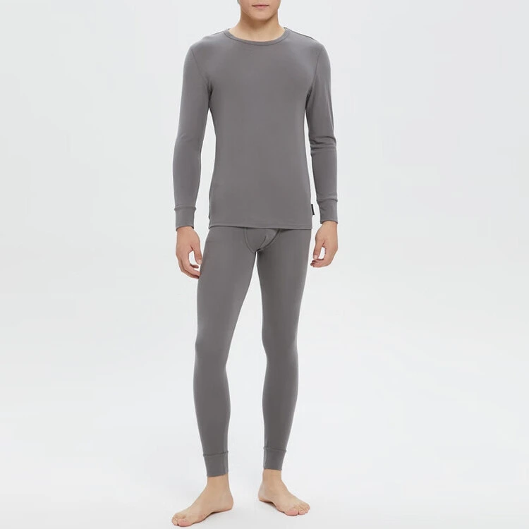 CALVIN KLEIN Thermal Pants Men's Gray